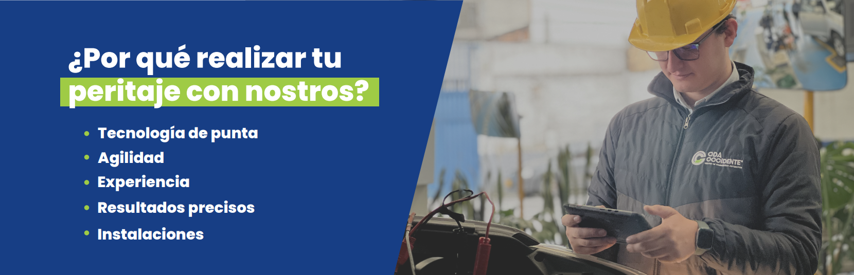 ¿Por qué realizar tu peritaje con nostros?